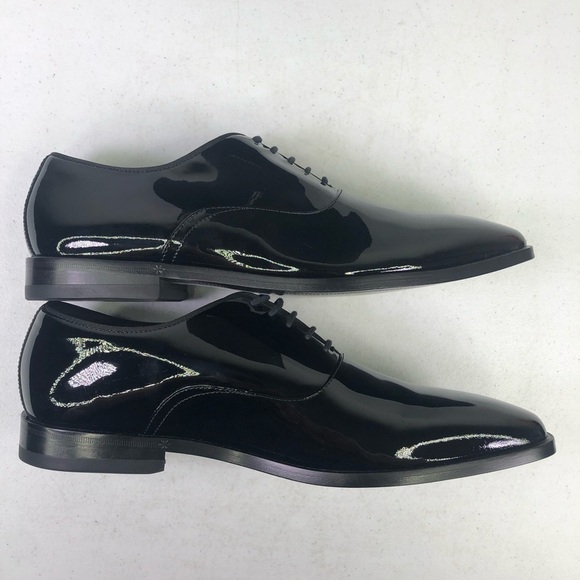 HUGO Boss Highline Patent Oxfords Black Leather main image 9